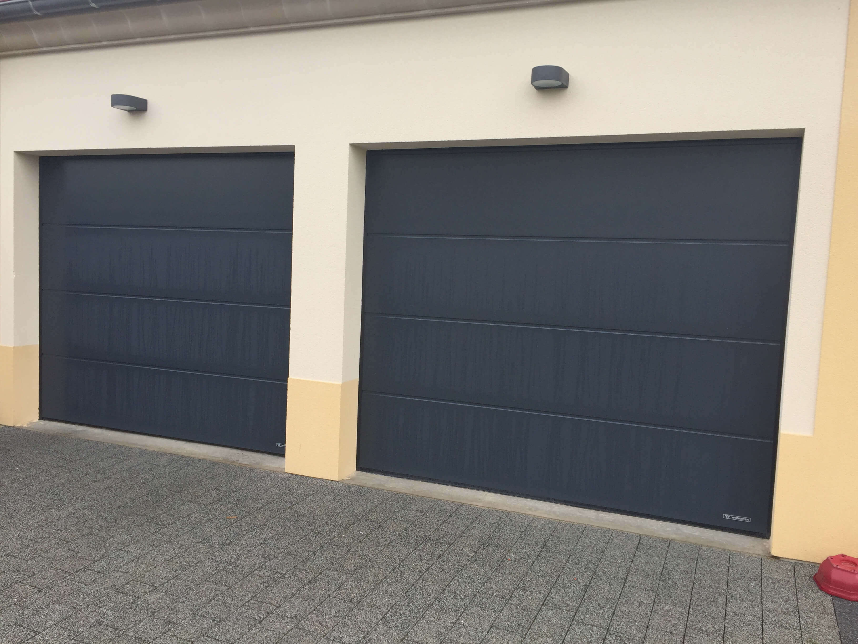 Installation de porte de garage à Archères